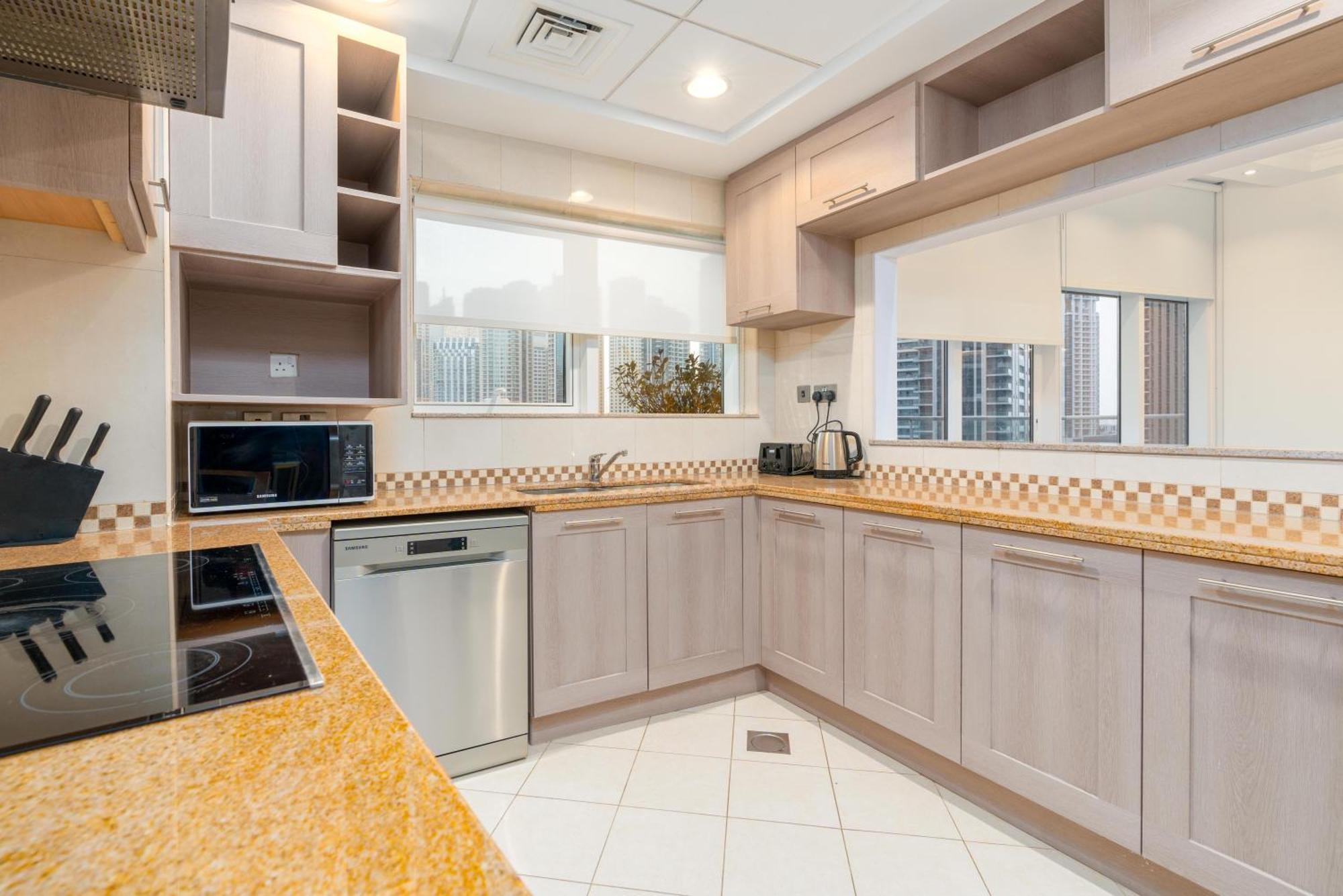 Vacay Lettings - Full Marina View 3 Bedroom Plus Maid Room Дубай Екстер'єр фото
